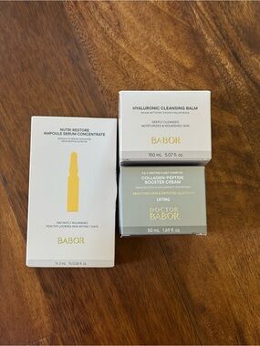 BABOR SKINCARE PRODUCTS •brandnew check photos carefully• uncapped for photos